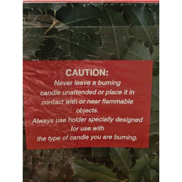 Vintage Robert Alan Candle Company 10" Santa Taper Candles Christmas (Gg212) - Picture 4 of 5